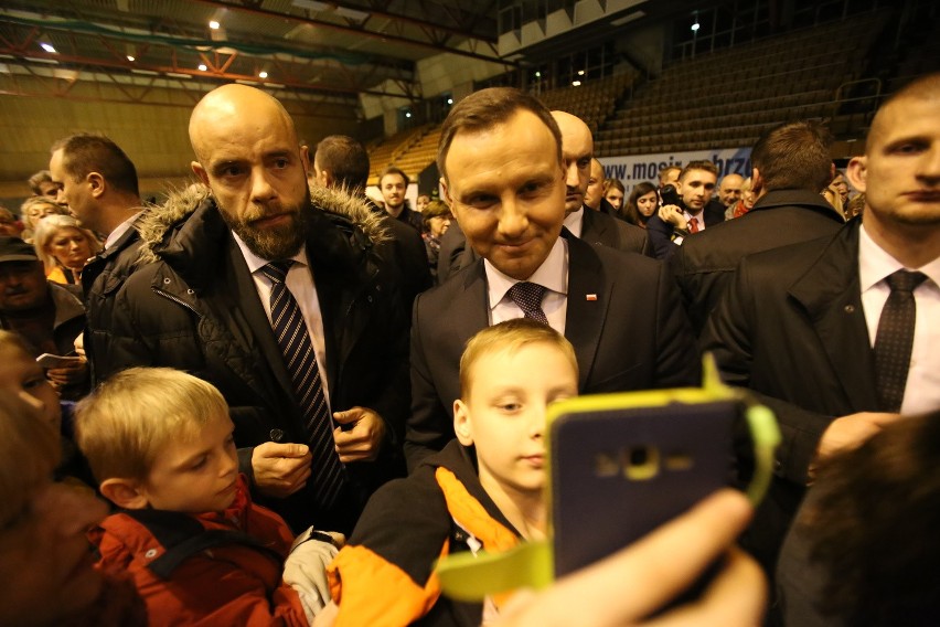 Prezydent Andrzej Duda w Zabrzu