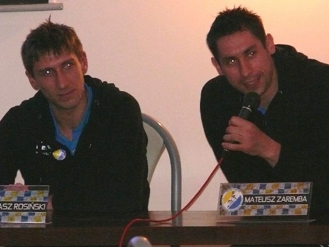 Tomasz Rosiński i Mateusz Zaremba chętnie odpowiadali na pytania zadawane przez fanów.