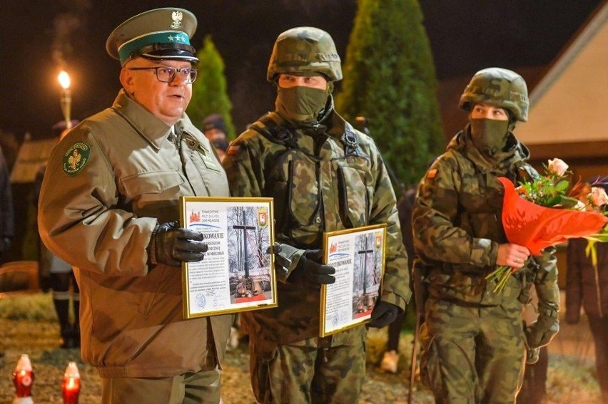 W Mielniku dziękowano polskim funkcjonariuszom i żołnierzom 