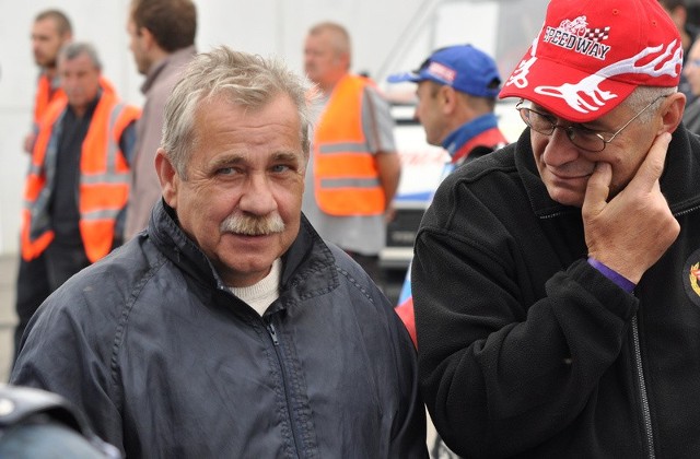 Zbigniew Kuśnierski (z prawej) przejmie obowiązki dotychczasowego trenera Andrzeja Maroszka.