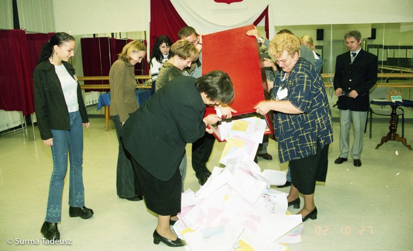 Stargard w czasie wyborów na zdjęciach sprzed lat.