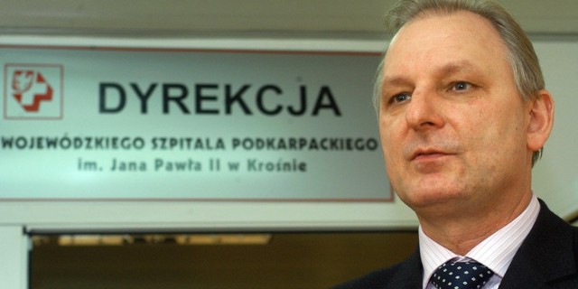 - Sytuacja wraca do normalności - ocenia Mirosław Leśniewski, nowy dyrektor szpitala w Krośnie.