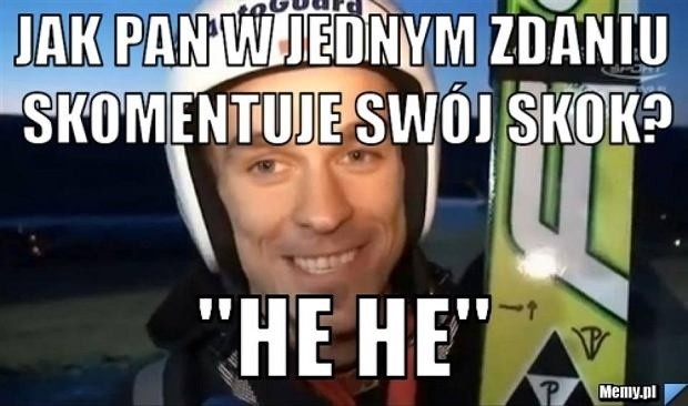 Piotr Żyła stał się bohaterem wielu tworzonych przez kibiców memów