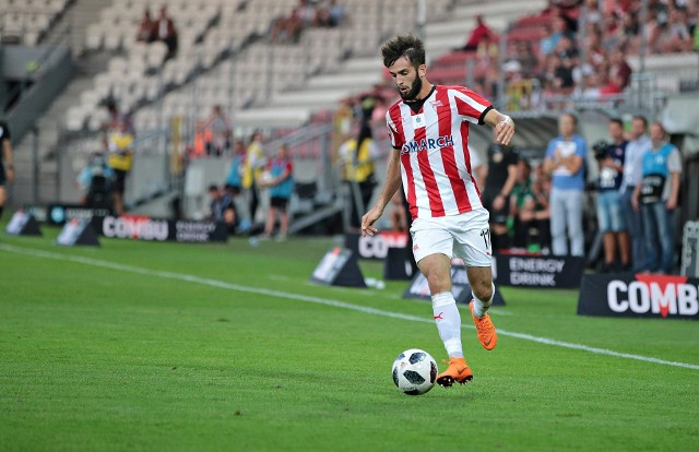 Mateusz Wdowiak zdobył wyrównującego gola dla Cracovii