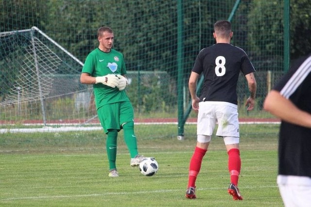 Filip Adamczyk, golkiper Pilicy