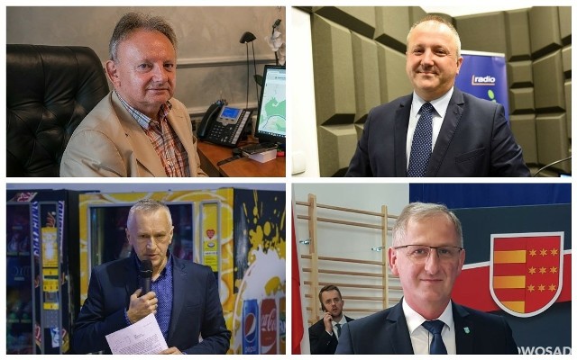 Dwóch burmistrzów: Jan Golba i Paweł Fyda oraz dwóch wójtów: Jan Dziedzina i Jan Kotarba nie ma wyborczego konkurenta. Mieszkańcy będą głosować za lub przeciw