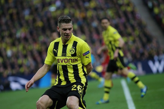 Łukasz Piszczek był jedynym Polakiem, który zagrał w meczu Arsenal Londyn - Borussia Dortmund (2:0)