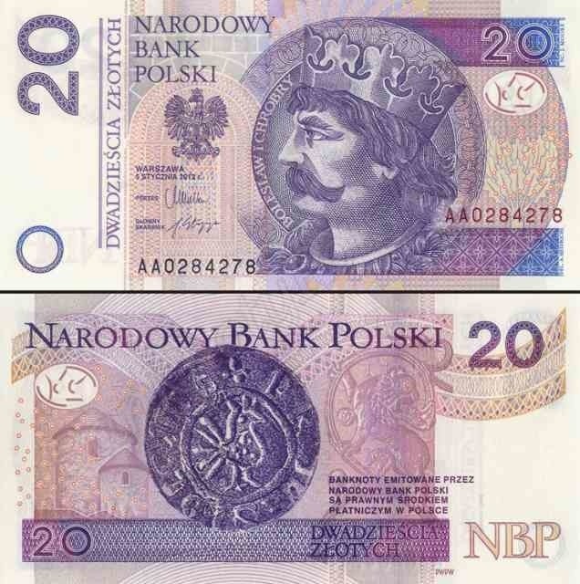 Na banknocie o nominale 20 złotych widnieje portret króla...