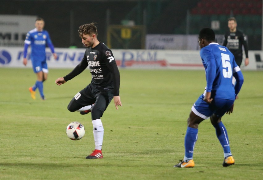 Zagłębie Sosnowiec - Miedź Legnica 0:2 ZDJĘCIA Nieudana inauguracja wiosny na Stadionie Ludowym