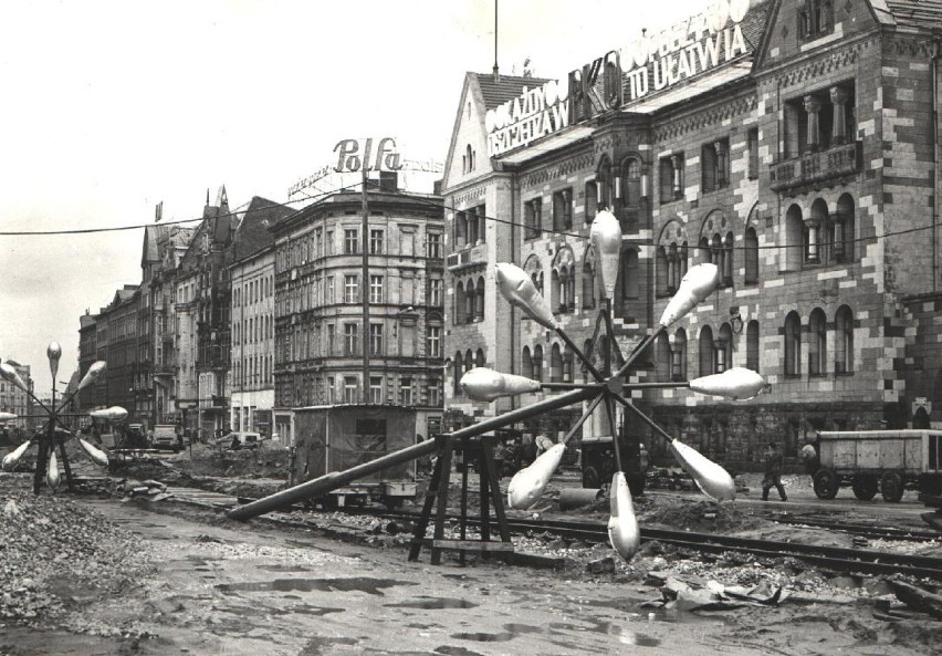 Centrum Poznania w latach 60. i 70. wyglądało zupełnie...