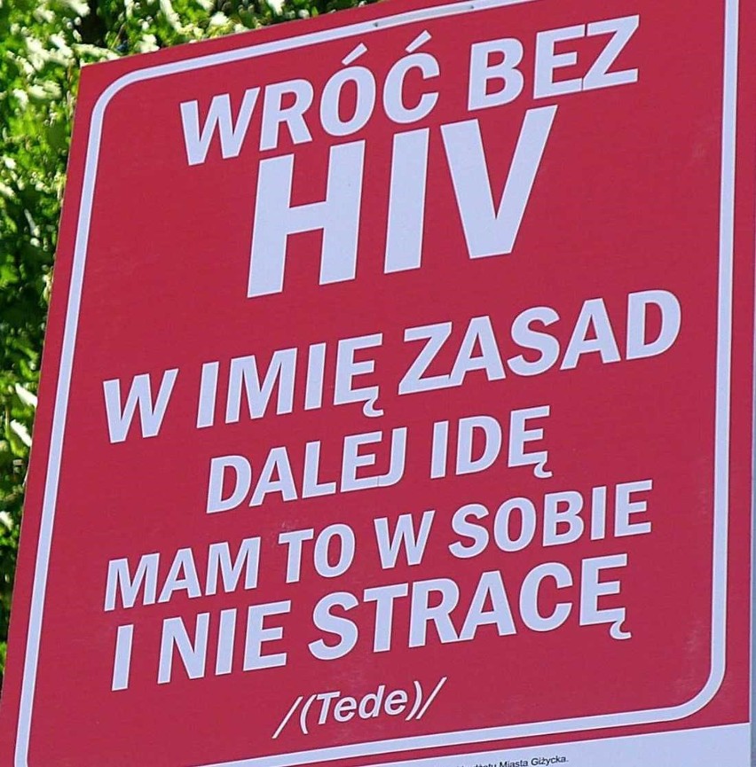 Kampania "Wróć bez HIV2018" zawitała dziś do Olecka. Na...