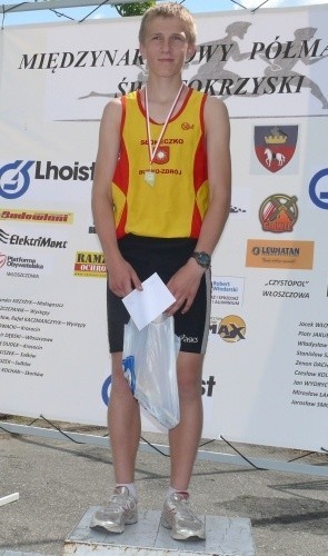 Damian Sator ze Słoneczka Zdrój wystartuje w XI Międzynarodowym Biegu Zdrojowym. Będzie rywalizował w kategorii 16-19 lat.