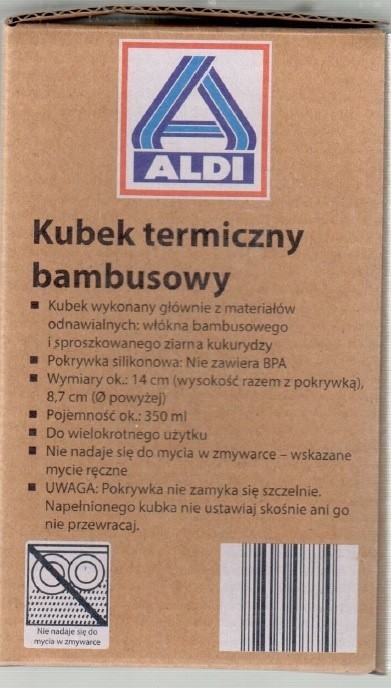 Kubki termiczne z ALDI wycofane przez GIS