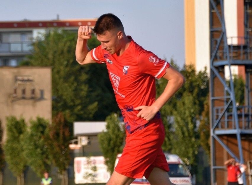 Marcin Szymczak zdobył gola w Zambrowie