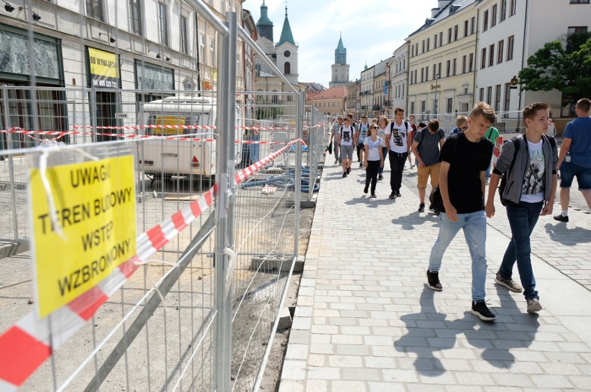 Czerwiec 2018 - Remont Krakowskiego Przedmieścia