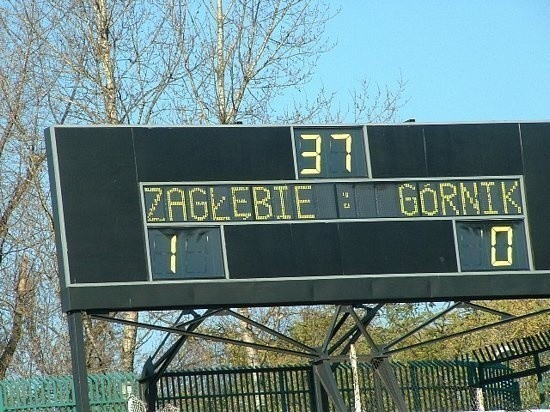 Zagłębie Sosnowiec 1:2 Górnik Polkowice