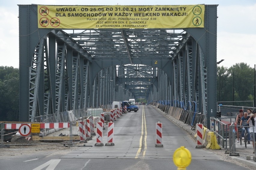Stary most drogowy zamknięty będzie w każdy weekend wakacji