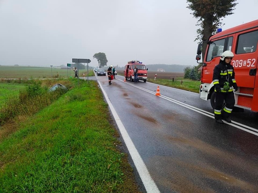 Wypadek w Karolewie na drodze krajowej 56. Zderzyły się 2...