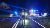 Wypadek na DK 27 we Włostowie. Młody rowerzysta trafił do szpitala