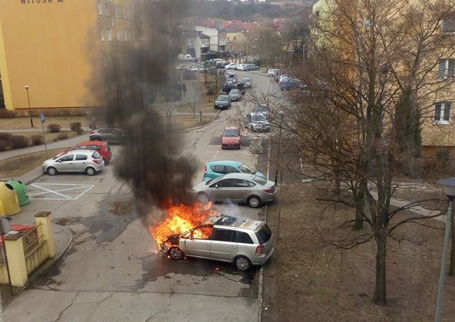 W czwartek o godz. 13.22 do bydgoskiej straży pożarnej...