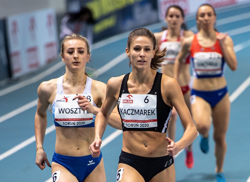 Halowe lekkoatletyczne mistrzostwa Polski seniorów. Brązowy medal Natalii Wosztyl na 200 metrów. Martyna Kotwiła czwarta (ZDJĘCIA)