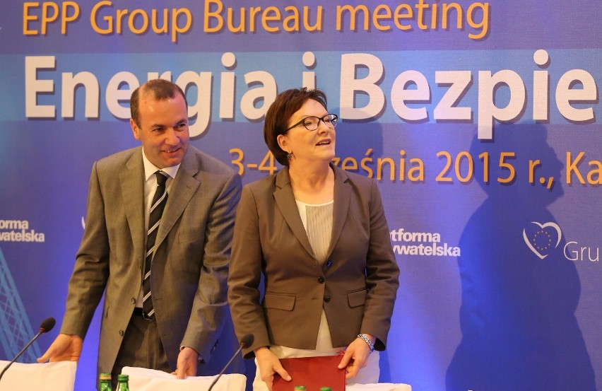 Premier Ewa Kopacz była gościem posiedzenia biura Grupy...