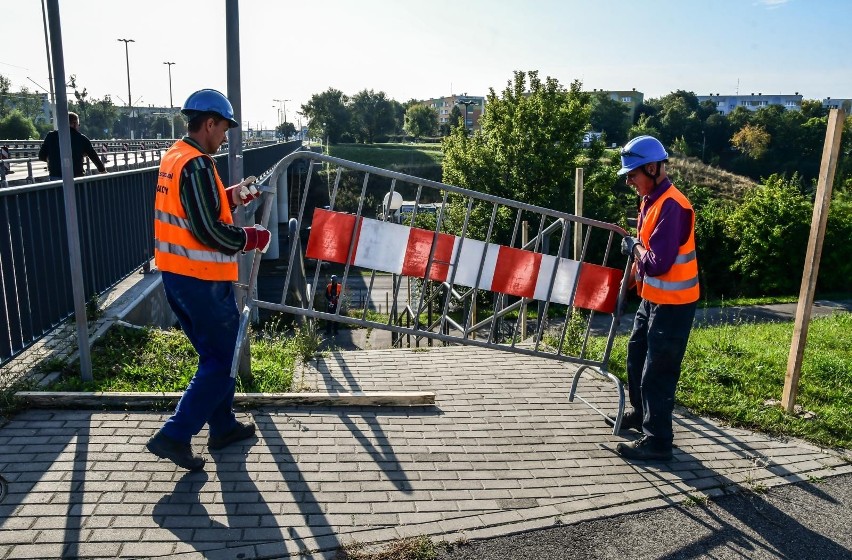 W nocy z 6 na 7 września rozpoczęto prace przy przebudowie...