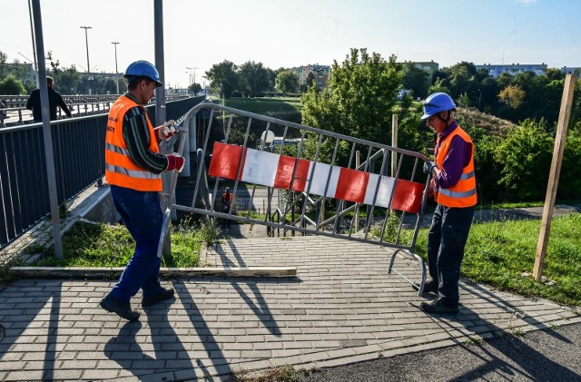 W nocy z 6 na 7 września rozpoczęto prace przy przebudowie północnego wiaduktu na Wojska Polskiego.