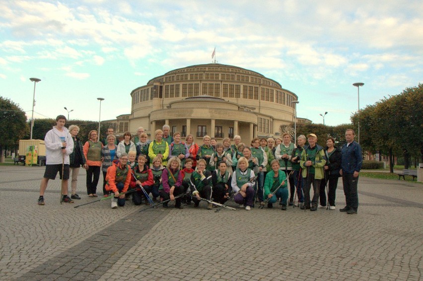  Nordic walking z Gazetą Wrocławską. "Chodźcie z nami" po wrocławskich parkach (ZDJĘCIA)