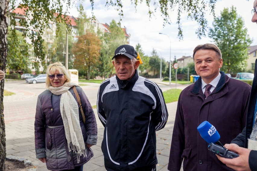 Cezary Łaski, kandydat na radnego z komitetu Spoza Sitwy...