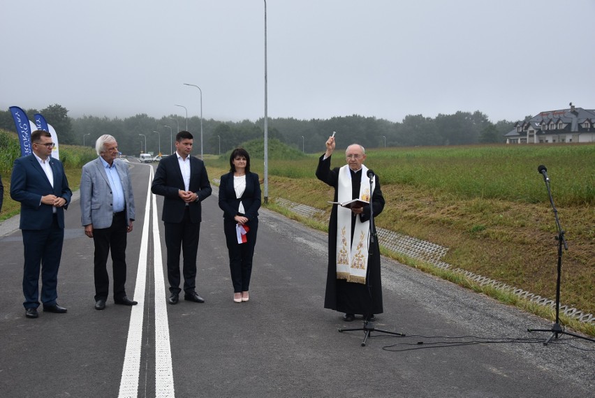 Otwarcie obwodnicy Rybnej w gminie Czernichów