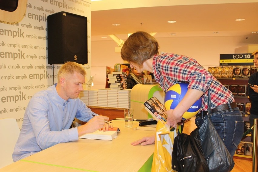 Paweł Zagumny w Silesii City Center promował swoją książkę