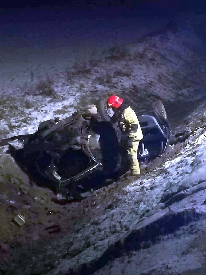 Wypadek na trasie Łosinka - Narew. Kierowca uciekł z miejsca...