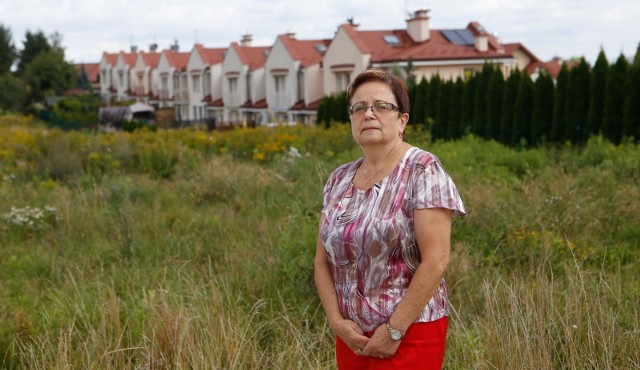 Pani Barbara, mieszkanka ul. Iwonickiej w Rzeszowie: Zamiast parku, będziemy tu mieli nowe bloki.