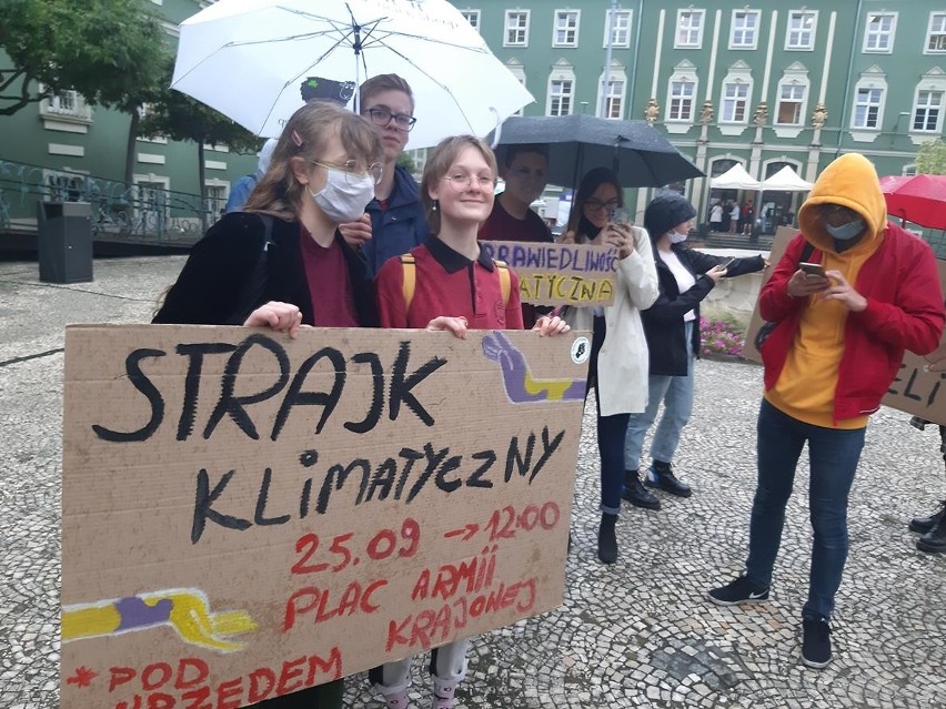 Młodzieżowy Strajk Klimatyczny w Szczecinie - 25.09.2020