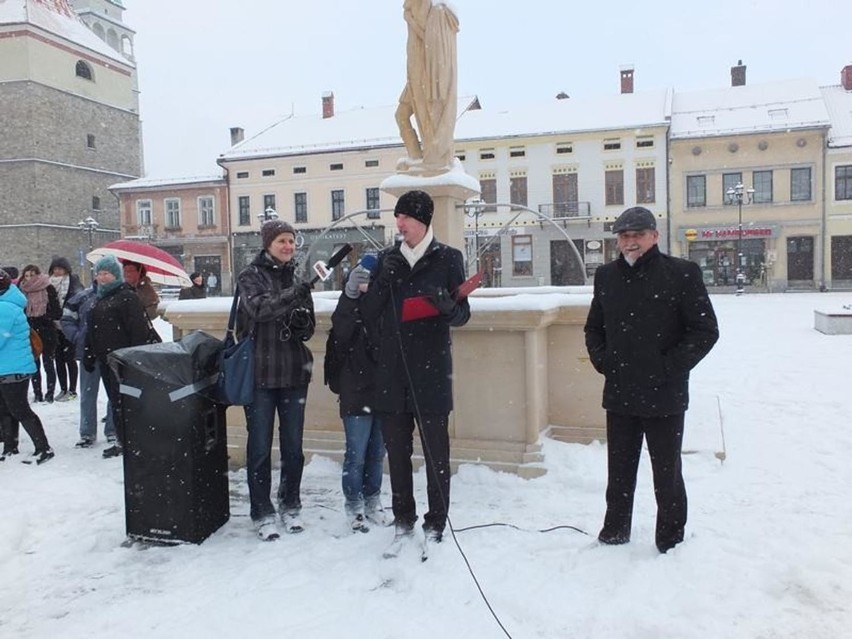 Polonez na żywieckim rynku. Pierwszy taki w historii miasta [ZDJĘCIA]