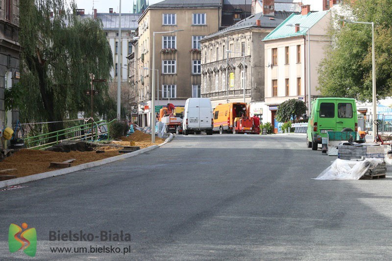 W poniedziałek zakończy się paraliż centrum Bielska-Białej