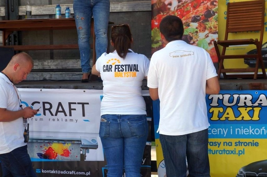 Stadion miejski gości pierwszy Car Festival Białystok