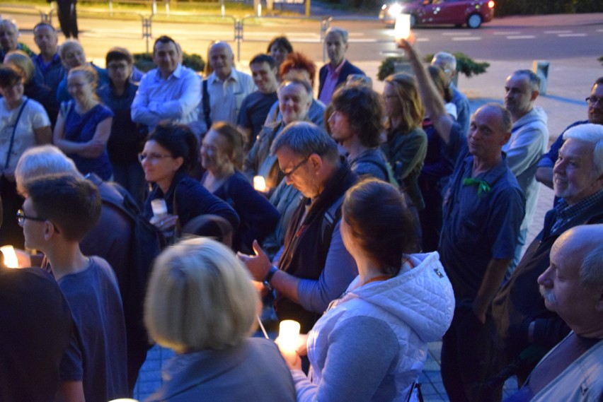 Protest przed Sądem Okręgowym w Katowicach we wtorek 25...