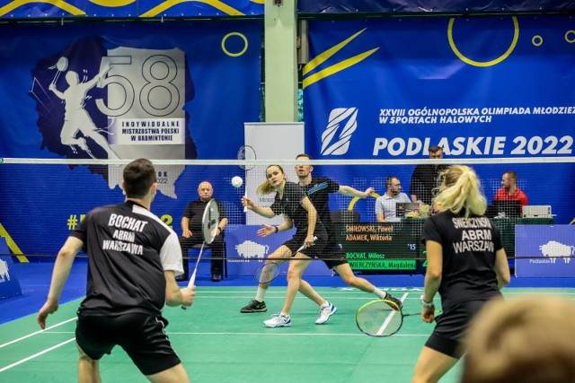 11-06-2022 bialystok badminton mistrzostwa polski fot. wojciech wojtkielewicz / kurier poranny / gazeta wspolczesna / polska press