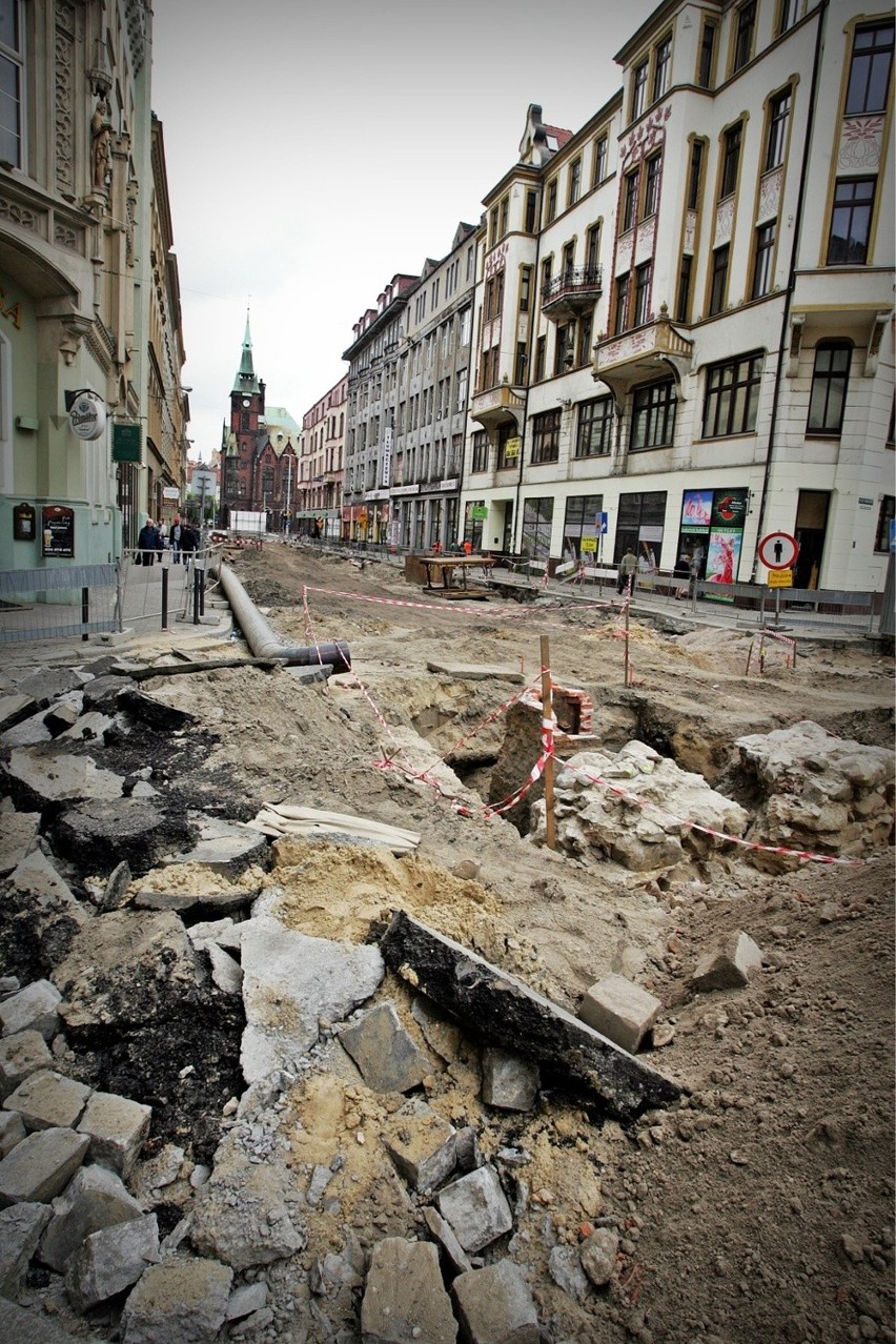 Remont ulicy Krupniczej we Wrocławiu - czerwiec 2014