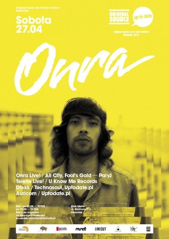 Original Source Up To Date Festival: Onra