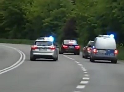 Tak pijany kierowca BMW z Wrocławia uciekał przed policją [FILM]