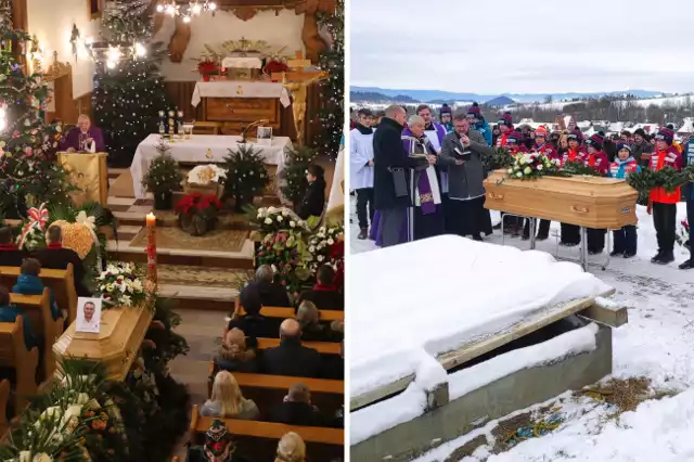 Pogrzeb Mateusza Rutkowskiego w Skrzypnem, 11.01.2024