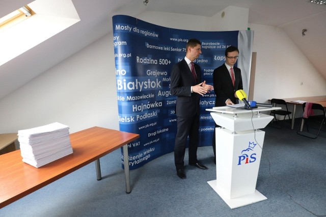 PiS zebrało ponad 18 tys. podpisów w województwie podlaskim
