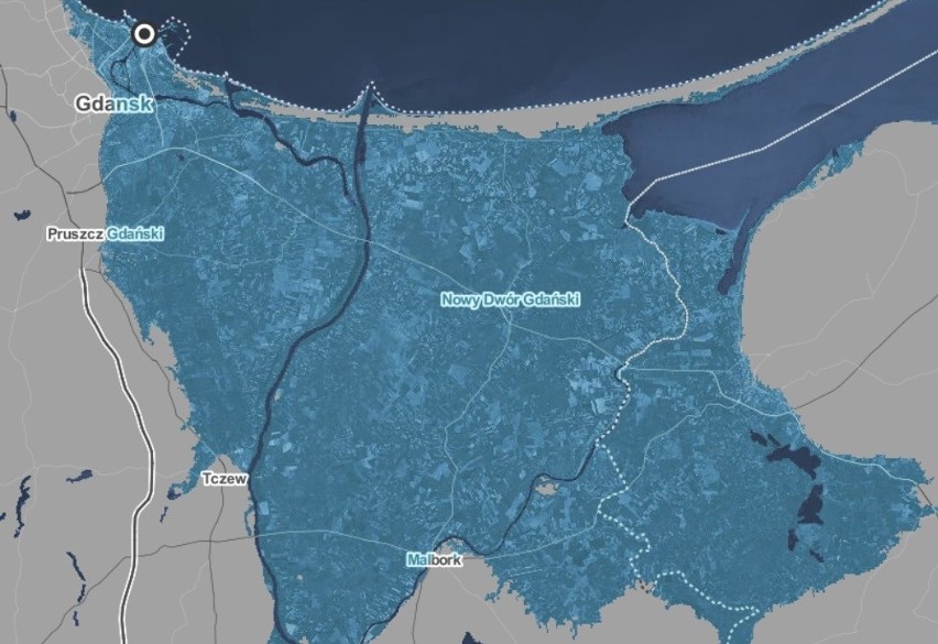 Podniesienie poziomy wody w Morzu Bałtyckim o 10 metrów