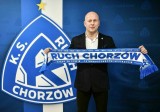 Były trener piłkarzy Widzewa Janusz Niedźwiedź został szkoleniowcem Ruchu Chorzów ZOBACZ WIDEO