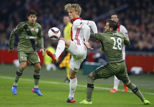 Ajax wyeliminował Legię z Ligi Europy