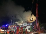 Pożar budynku usługowego na gdańskim Przymorzu Małym 9.10.2021 r. Nikt nie ucierpiał