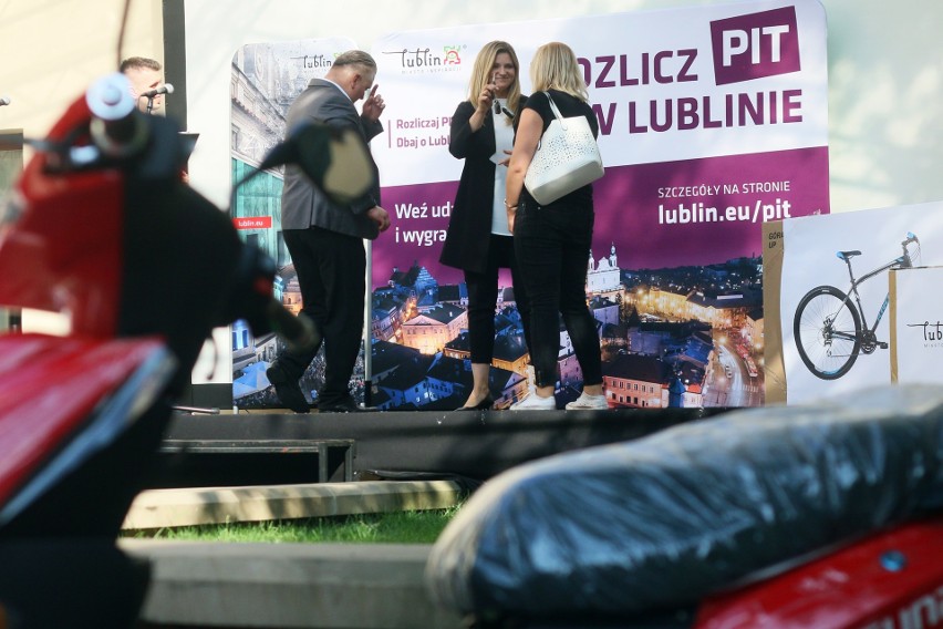 Rozliczyli PIT w Lublinie i dostali w zamian atrakcyjne nagrody m.in. skutery, hulajnogi elektryczne